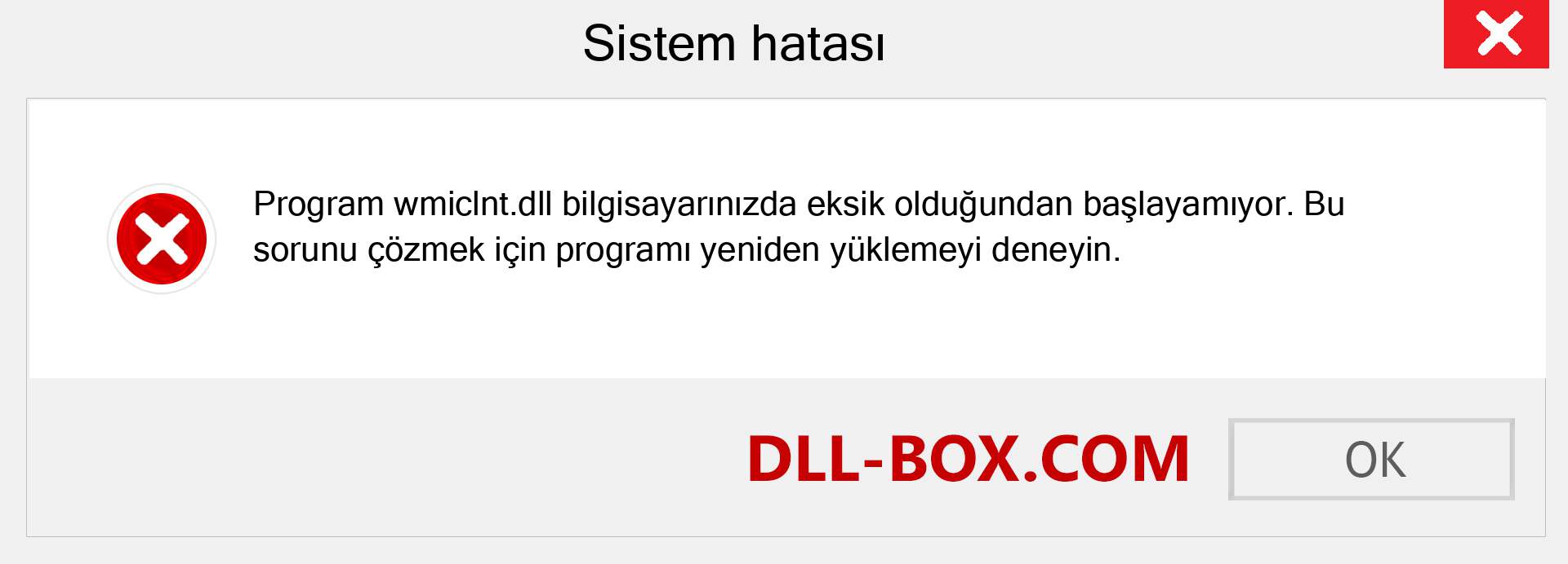 wmiclnt.dll dosyası eksik mi? Windows 7, 8, 10 için İndirin - Windows'ta wmiclnt dll Eksik Hatasını Düzeltin, fotoğraflar, resimler